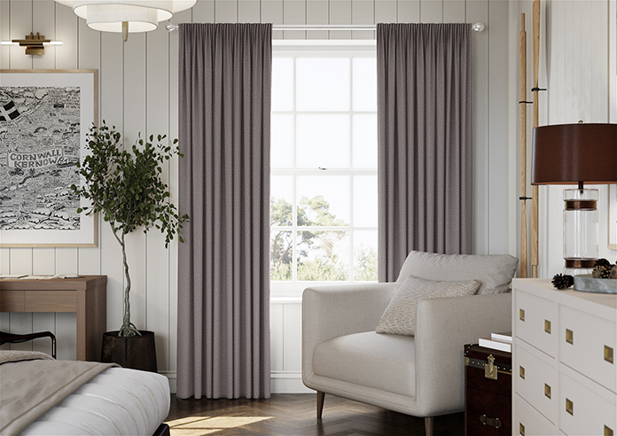 Carina, Raspberry - Made to Measure Curtains - Image 3